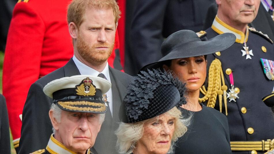 Prinz Harry und Herzogin Meghan, König Charles und Königin Camilla