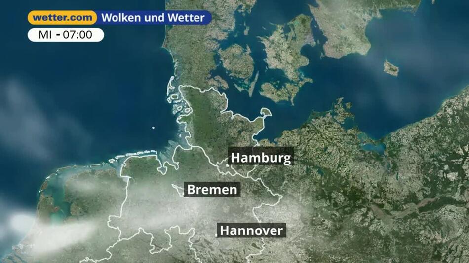 "Hamburg: Dein Wetter für Deine Region!"