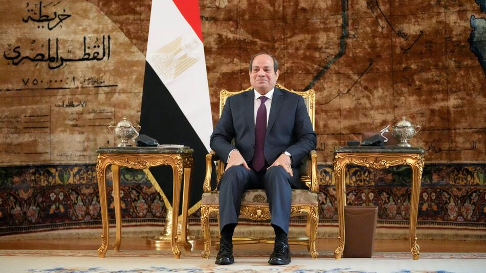 Ägyptischer Präsident Al-Sisi äußert Hoffnung auf Feuerpause