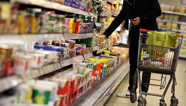 Einkaufen im Supermarkt