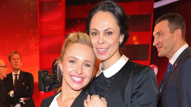 Hayden Panettiere und Natalia Yegorova - hier 2025 bei der "Ein Herz für Kinder"-Gala in Berlin ...