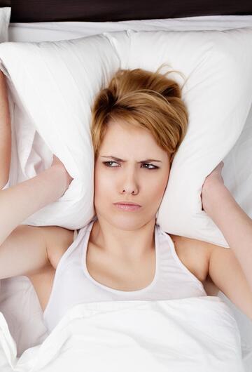 Paar im Bett