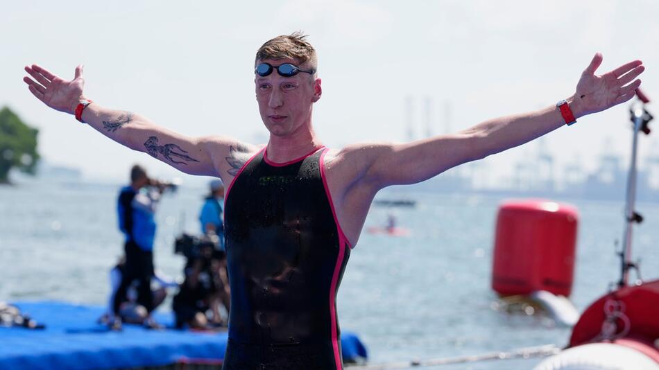Schwimm-WM in Singapur - Freiwasser
