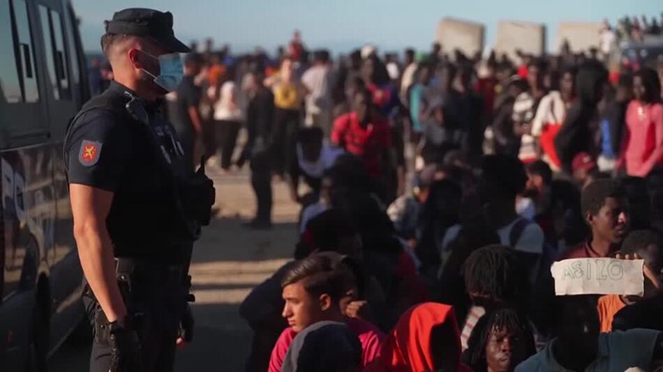 Migranten-Ansturm auf Ceuta: EU-Innenminister beraten über Konsequenzen