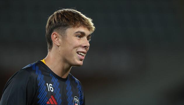 Louis Buffon ist Profi beim Serie-A-Aufsteiger Pisa.