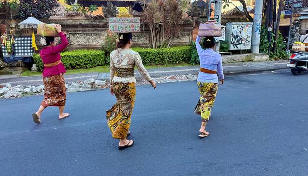 "Galungan"-Fest auf Bali