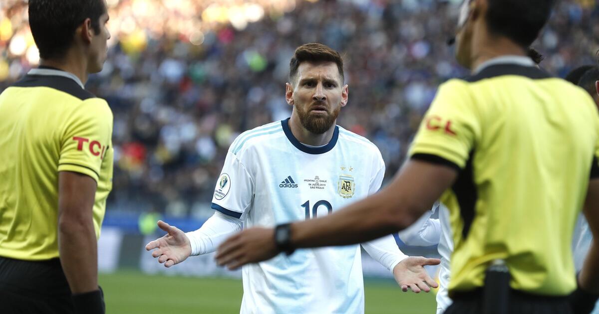 Copa América: Argentinien-Star Lionel Messi sieht Rot bei ...