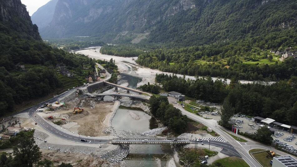 Nach den Unwettern in der Schweiz