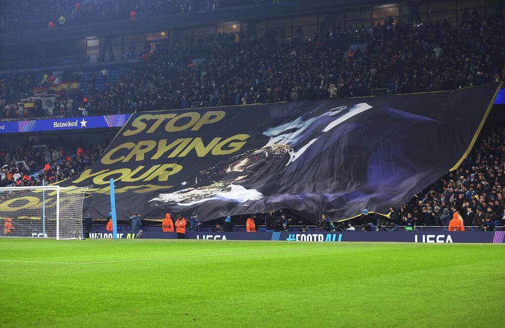 Rodri-Banner gegen Vinicius Junior