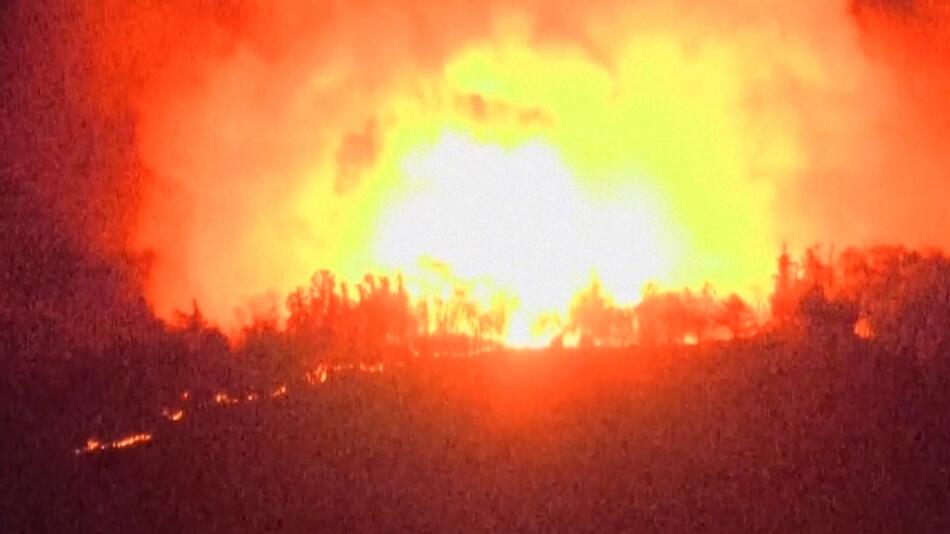 Im Norden von Japan wütet seit Donnerstag ein verheerender Waldbrand.