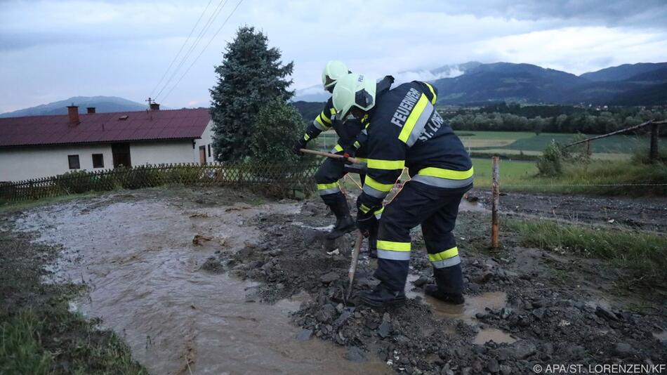 Gewitterfront in der Steiermark sorgt für viele Schäden