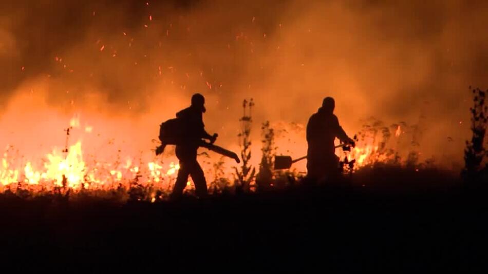 Waldbrände und Hitzewelle: Feuer halten Einsatzkräfte in Süd- und Südosteuropa in Atem