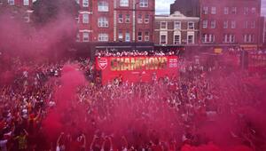 Parade von Arsenal in London
