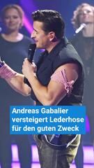 Andreas Gabalier versteigert Lederhose für den guten Zweck