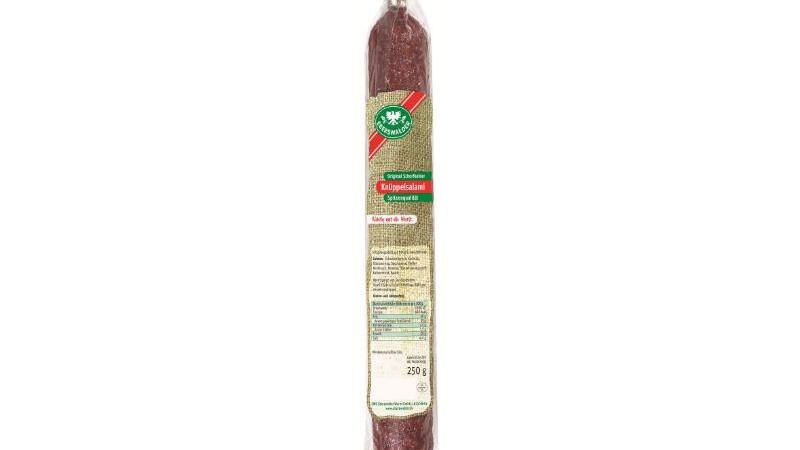 Rückruf für Salami