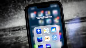 Wetter-Apps auf einem Smartphone