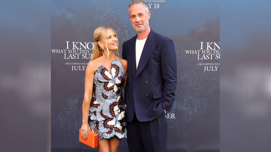 Sarah Michelle Gellar und Freddie Prinze Jr. bei der Premiere von "Ich weiß, was du letzten ...