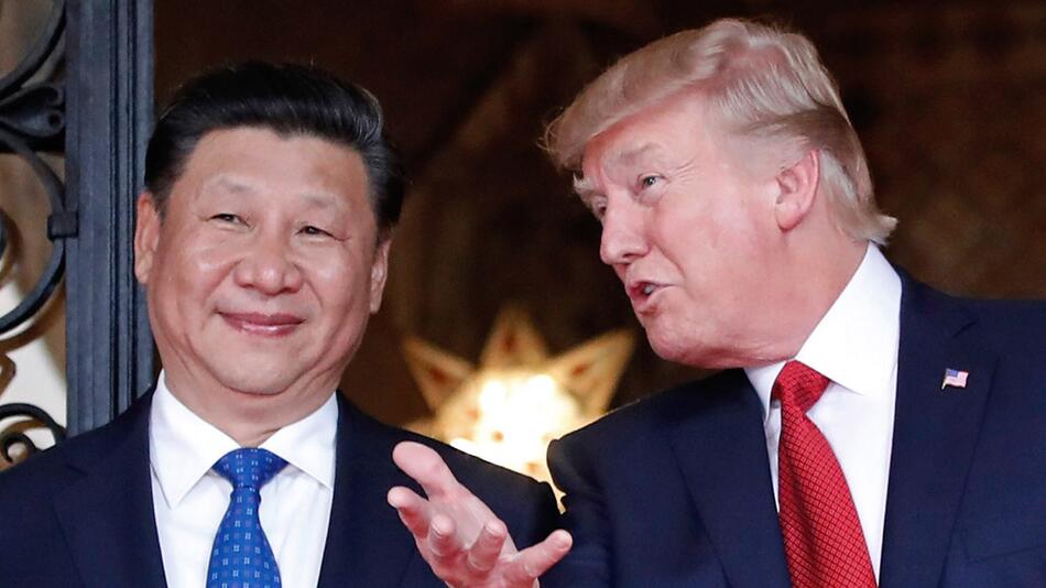 Donald Trump and Xi Jingping