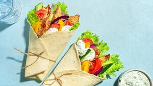 Wer wenig Zeit mitbringt und sich dennoch ausgewogen ernähren möchte, liegt mit diesem Wrap ...