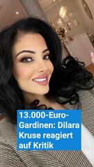13.000-Euro-Gardinen: Dilara Kruse wird von Followern kritisiert