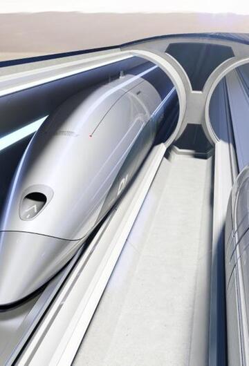 Hyperloop-Modell