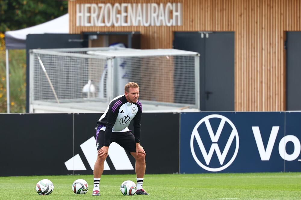 Fußball - Training Nationalmannschaft