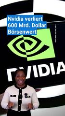 Nvidia verliert 600 Milliarden Dollar Börsenwert