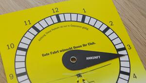 Eine Parkuhr / Parkscheibe für Österreich