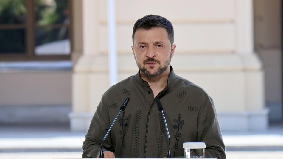 Pressekonferenz der Präsidenten von Polen, Litauen und Ukraine