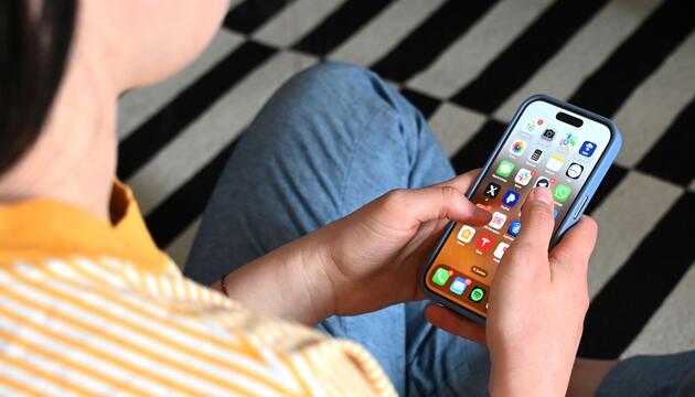 Smartphone-Nutzung