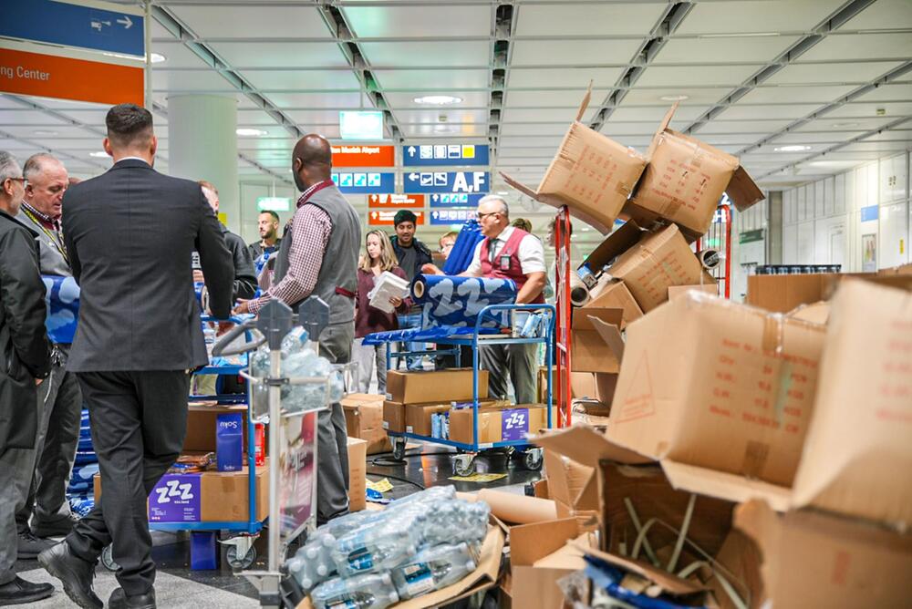 Drohnensichtung am Flughafen München