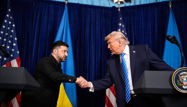 US-Präsident Trump empfängt Präsident Selenskyj in Florida