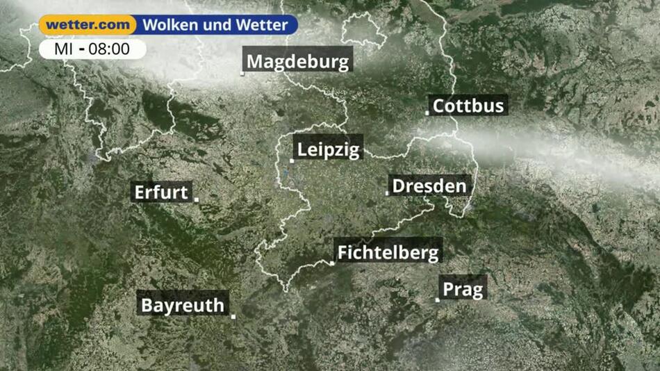 "Sachsen: Dein Wetter für Deine Region!"
