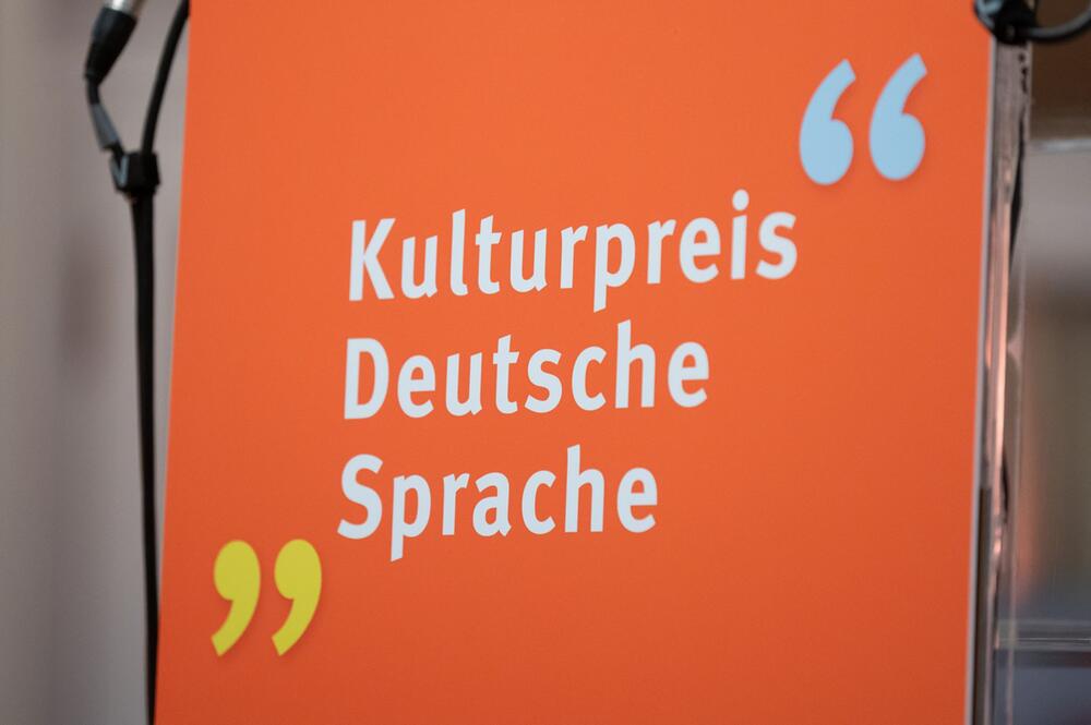 Preisverleihung Kulturpreis Deutsche Sprache