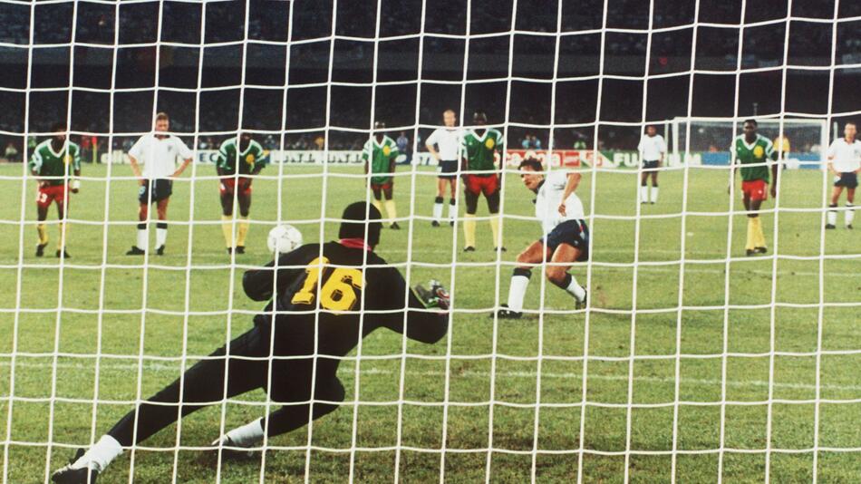 Fußball-WM '90\ England - Kamerun 3\2 n.V.