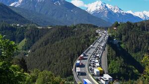 Stau auf der Brennerautobahn