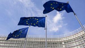 Flaggen der EU in Brüssel