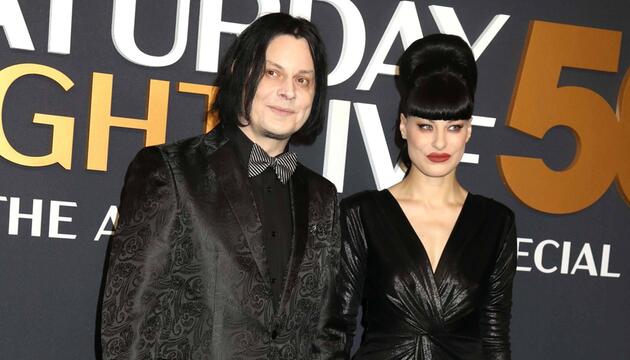 Jack White und Olivia Jean bei einem gemeinsamen Auftritt.