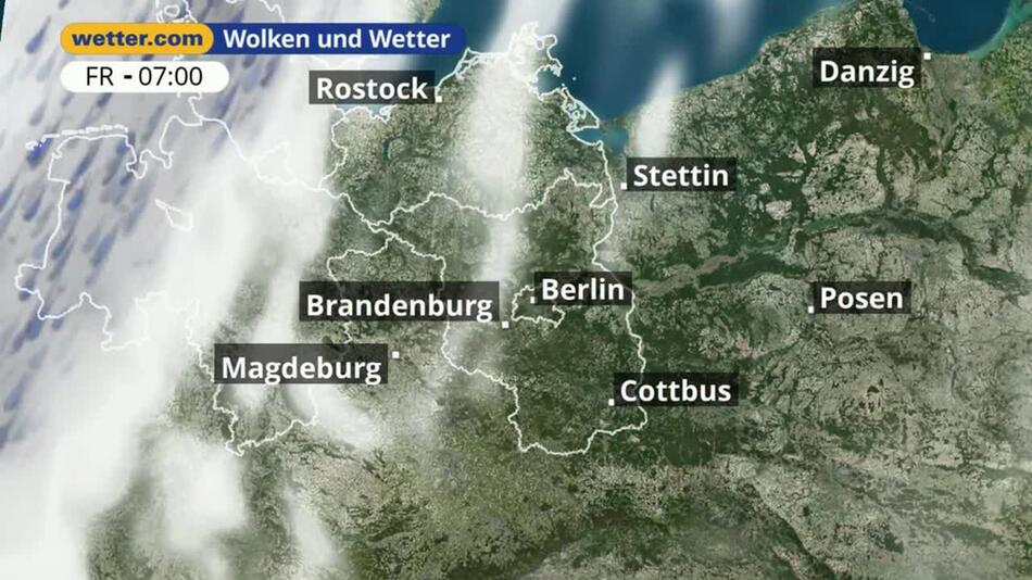 "Brandenburg: Dein Wetter für Deine Region!"