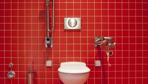 Toilettendeckel schließen beim Spülen kann der Verbreitung von Keimen vorbeugen