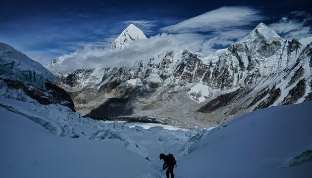 Route auf den Mount Everest blockiert
