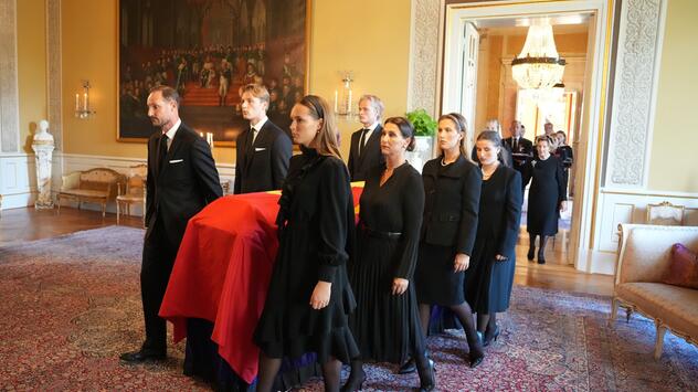 Nach dem Tod von König Harald