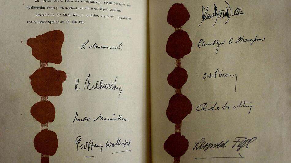 Vor 70 Jahren wurde der Staatsvertrag unterzeichnet