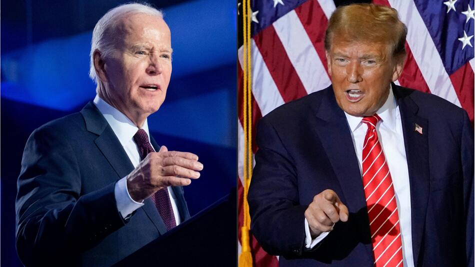 Joe BIden, Donald Trump