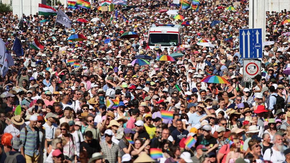 Pride-Parade in Budapest