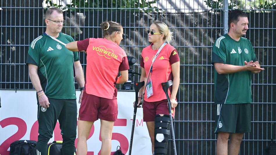 Frauenfußball-EM - Training Deutschland