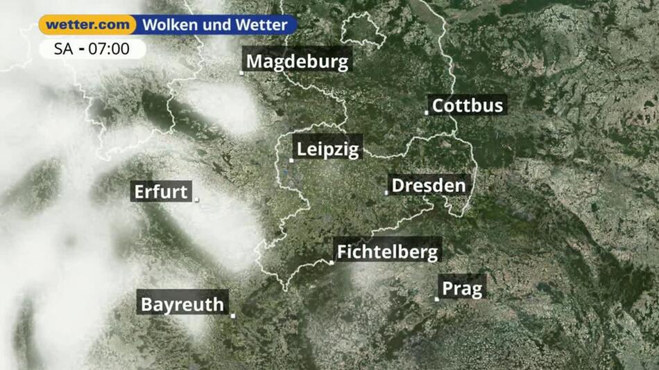 "Sachsen: Dein Wetter für Deine Region!"