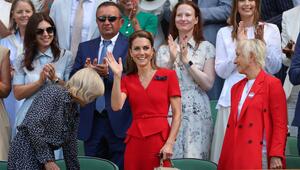 Prinzessin Kate besuchte das Damenfinale von Wimbledon.
