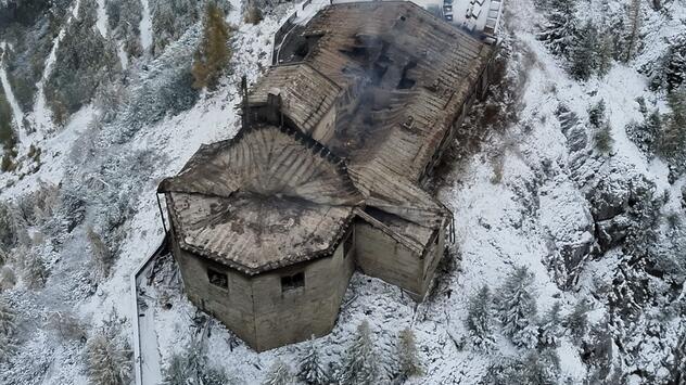 Brand im Kehlsteinhaus
