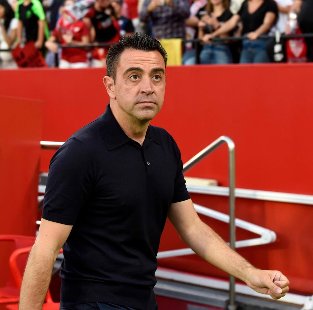 Barcelonas Cheftrainer Xavi Hernandez